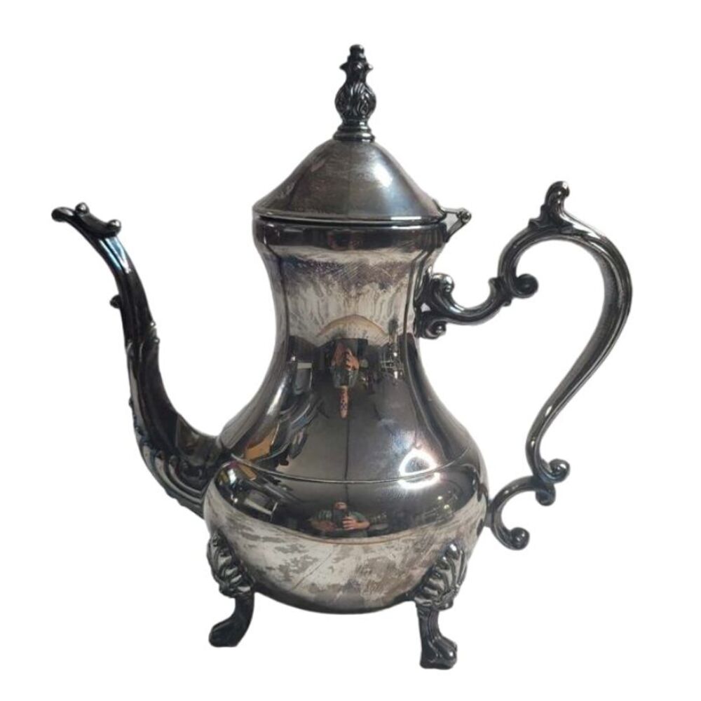 3248 Vintage Silver Plated Sheridan Teapot - Picture 1 of 4